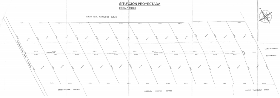 Terrenos vendidos A1 - A19